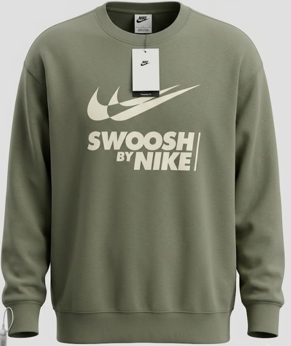 New with Tags Nike Women's Crewneck Sweatshirt - Oversized Fit Size - M